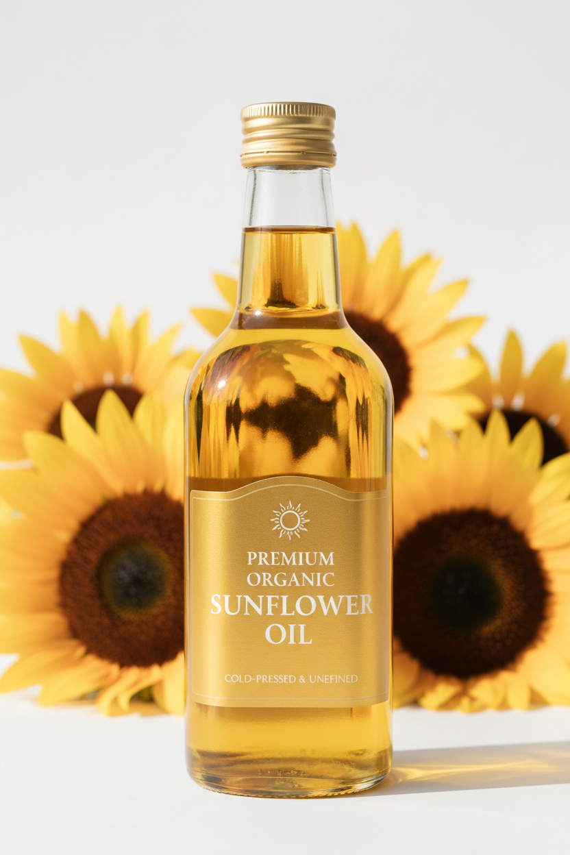 Wood Pressed Sunflower Oil-1Ltr