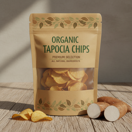 Tapioca Crisps (Vacuum Fried)-500Gms