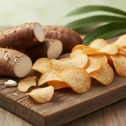 Tapioca Crisps (Vacuum Fried)-500Gms