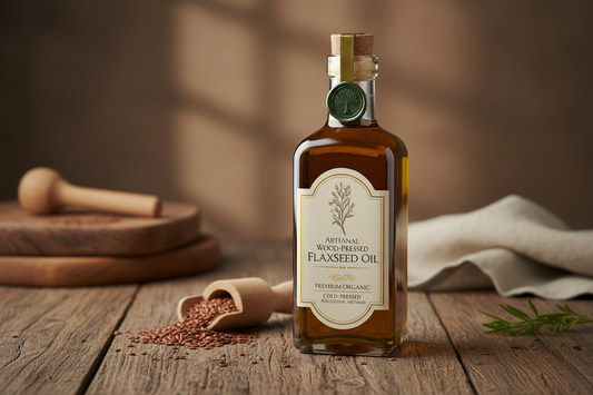 Wood Pressed Flexseed Oil-1Ltr