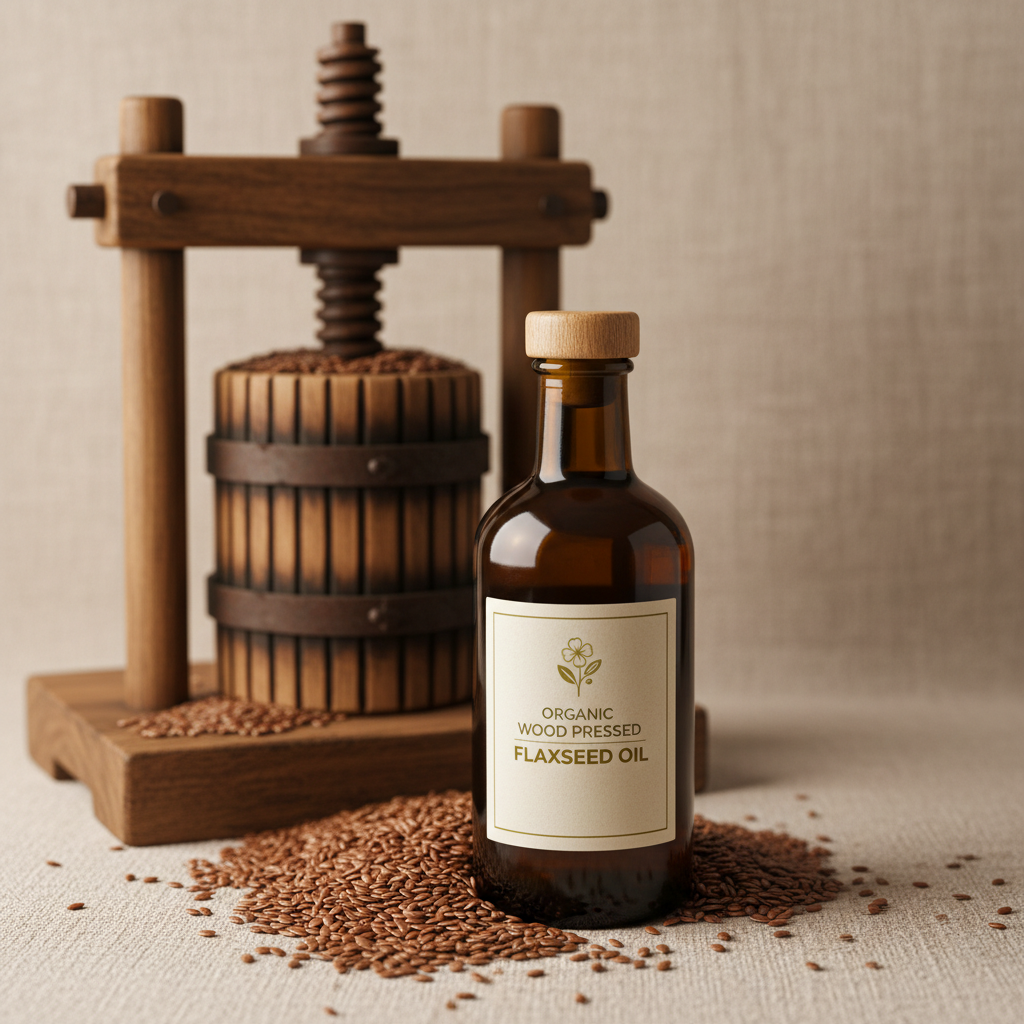 Wood Pressed Flexseed Oil-2Ltr