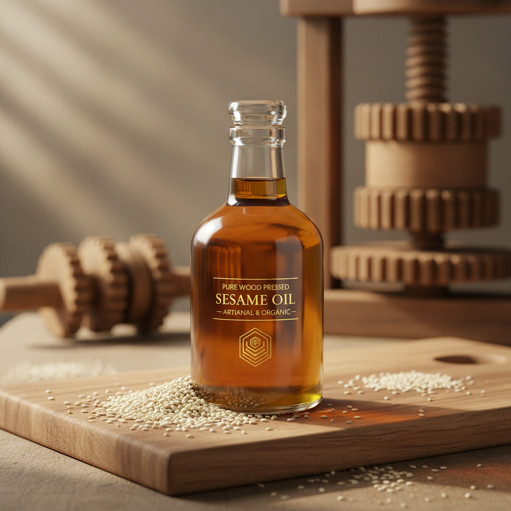 Wood Pressed Sesame Oil-2Ltr